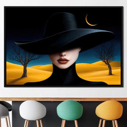 Enigmatic Beauty - TooplesArt - NicheCanvas