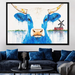 Blue Bull Farm Horizon - NicheCanvas