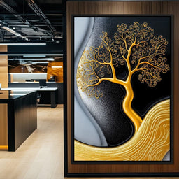 The Gilded Roots - TooplesArt - NicheCanvas