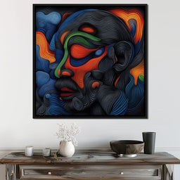 Contours of Thought - TooplesArt - NicheCanvas