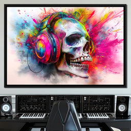 Harmony of Colors and Sound - NicheCanvas