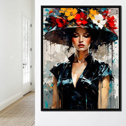 Female Portrait 0039 - Vizahn Burger - NicheCanvas