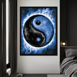 Cold Currents of Dual Force - NicheCanvas