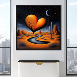 Heart of the Desert - TooplesArt - NicheCanvas