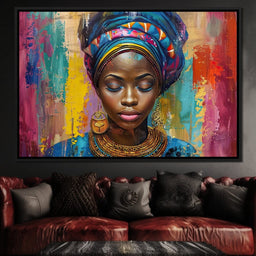 Vibrant Dreams of Africa - Sakeem Gibbs - NicheCanvas