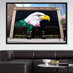 Street Art - Eagle - NicheCanvas