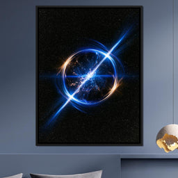 Echoes of a Distant Celestial Collision - NicheCanvas