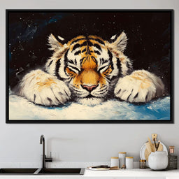 Slumbering Tiger - NicheCanvas