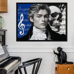 Baroque Composer Facing Mortality - NicheCanvas