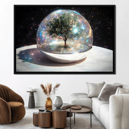 Celestial Arboreal Oasis - NicheCanvas