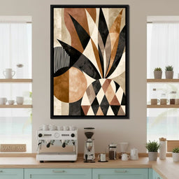 Geometric Geometry Of The Tropical Pineapple - NicheCanvas