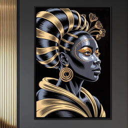 The Gilded Goddess - TooplesArt - NicheCanvas
