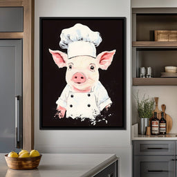 Pig Chef Culinary Delight - NicheCanvas