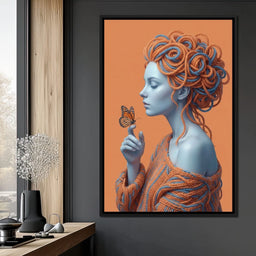 Holding a Quiet Miracle - TooplesArt - NicheCanvas