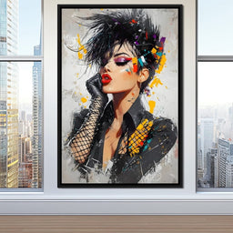 Rebel Glamour Explosion - NicheCanvas