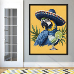 Parrot Margarita Fiesta Tropical - NicheCanvas