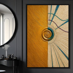Meditative Sunform - TooplesArt - NicheCanvas