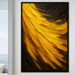 Golden Radiance Unfurled - NicheCanvas