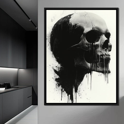 Morality's Black Veil - David Drake Canvas Print