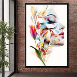 Floral Essence Dreamscape - NicheCanvas