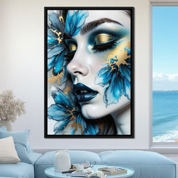 Blue Whisper - Johanjjf - NicheCanvas