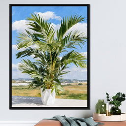 Sunlit Plant - NicheCanvas