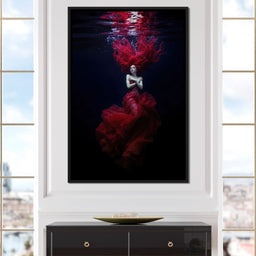 Crimson Depths - TooplesArt - NicheCanvas
