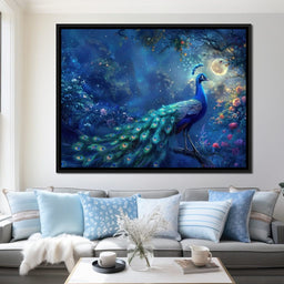 Peacock's Splendour - TooplesArt - NicheCanvas