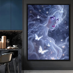 The Butterfly Nebula Queen - TooplesArt - NicheCanvas