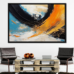 Solar Vortex Oceanic Surge - NicheCanvas