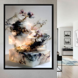 Celestial Bonsai Ascension - NicheCanvas