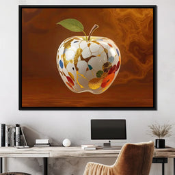 The Kintsugi Apple - TooplesArt - NicheCanvas