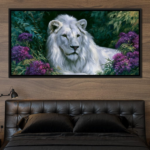 Noble Sovereign Lion Canvas Print