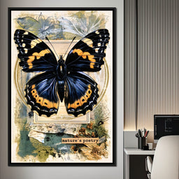 Gilded Wings Of The Natural Archive - NicheCanvas