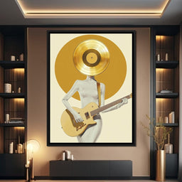 Golden Harmony Rhythm Euphoria - Neal Hackett - NicheCanvas