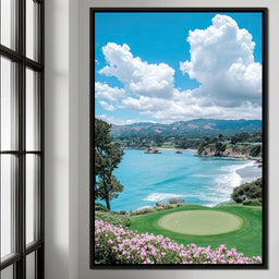 Ocean Breeze Golfing - NicheCanvas