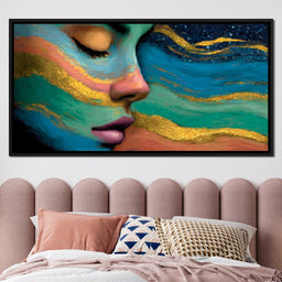 Celestial Dream Portrait Glow - NicheCanvas