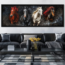 Gallop Through Wild Breeze - NicheCanvas