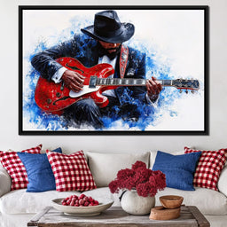 Harmony of Electric Strings - NicheCanvas