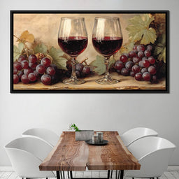 Wine Lovers Vineyard Charm - NicheCanvas