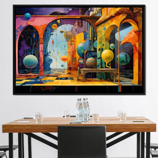 The Levitating Labyrinth - TooplesArt Canvas Print
