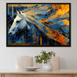 Equestrian Starlit Reverie - NicheCanvas