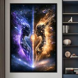 Dual Entities Of The Expanding Void - NicheCanvas
