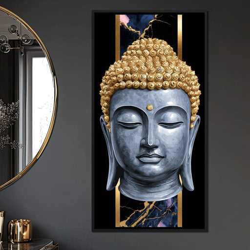 Radiant Buddha Tranquility Path Canvas Print