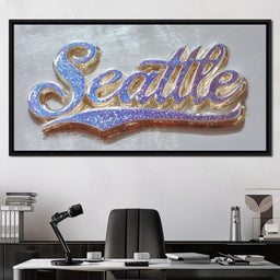 Glittering Seattle Dreams - NicheCanvas