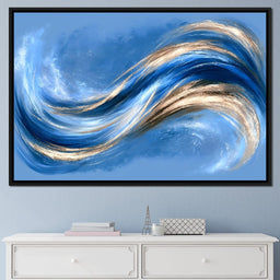 Rhythmic Flow of Liquid Motion - NicheCanvas