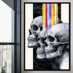 Trilogy of Modern Mortality - NicheCanvas