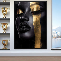 Golden Elegance Unveiled - NicheCanvas