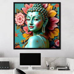 Radiant Petals Tranquility - NicheCanvas