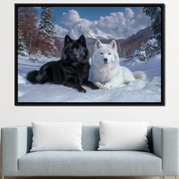 Harmony of Winter Guardians - NicheCanvas